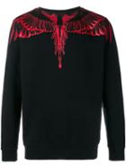 Marcelo Burlon County Of Milan 'esmeralda' Sweatshirt, Men's, Size: Small, Black, Cotton