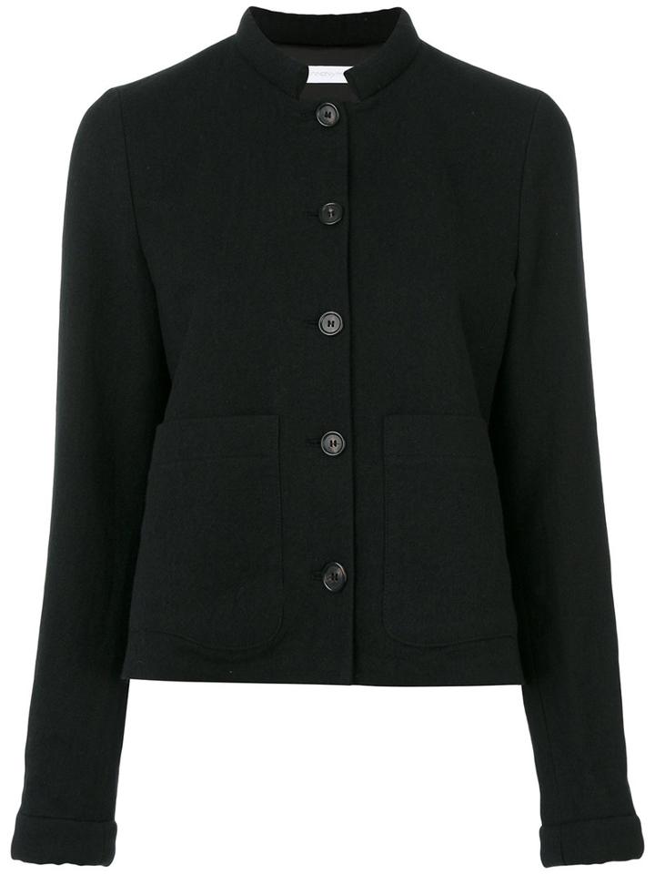 Société Anonyme - Fluffy Jacket - Women - Linen/flax/viscose/wool - 42, Black, Linen/flax/viscose/wool