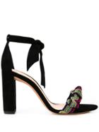 Alexandre Birman Woven Strap Sandals - Black
