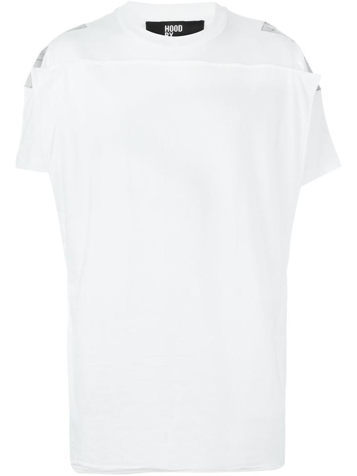 Hood By Air Oversized T-shirt, Men's, Size: S, White, Cotton