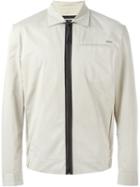 Dsquared2 Zipped Up Jacket, Men's, Size: 52, Grey, Cotton