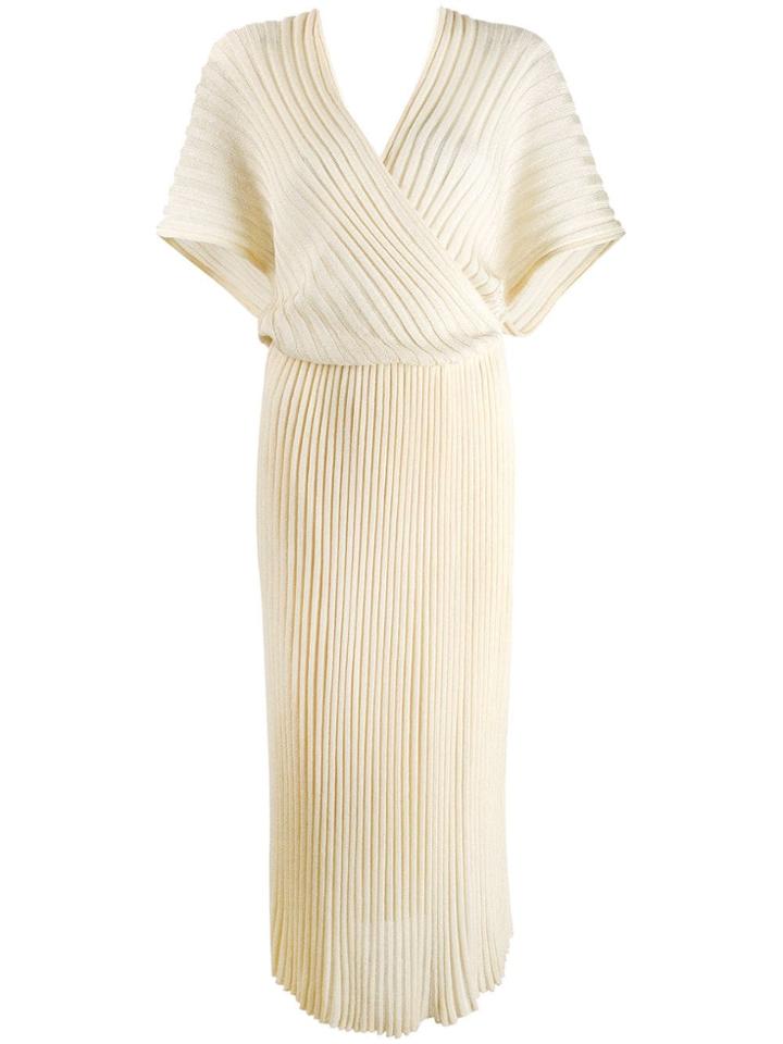 William Vintage 1970's Torrente Knitted Dress - Neutrals