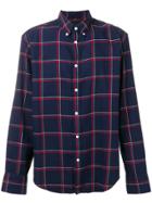 Rag & Bone Checked Shirt - Blue