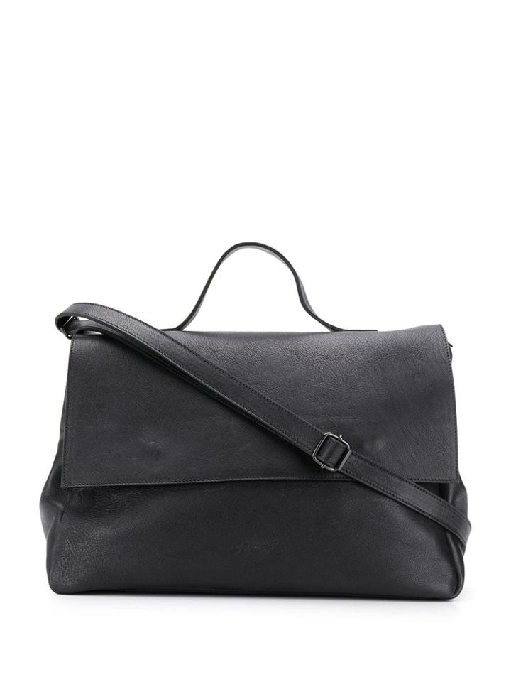 Marsèll Foldover Shoulder Bag - Black