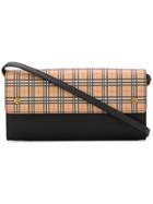 Burberry Small Scale Check Wallet - Brown