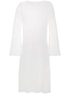 Simon Miller Sheer Midi Dress - White