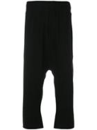 Issey Miyake - Drop-crotch Trousers - Men - Cotton/nylon - 1, Black, Cotton/nylon