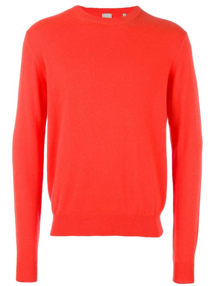 Paul Smith Cashmere Jumper, Men's, Size: Large, Yellow/orange, Cashmere