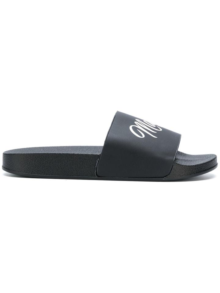 Marc Ellis Logo Slides - Black