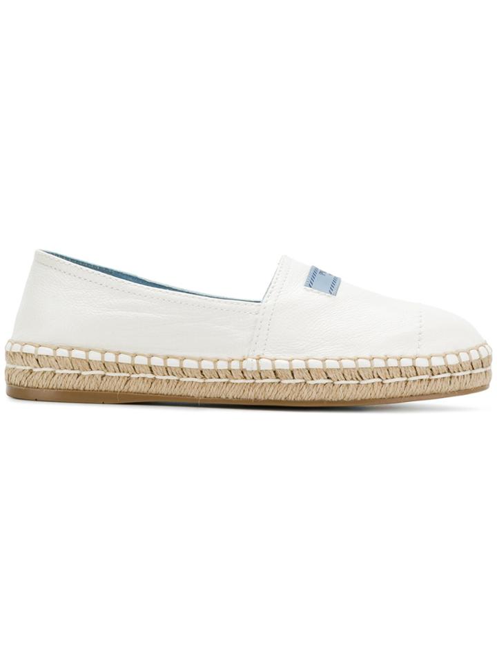 Prada Espadrilles - White
