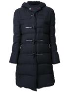 Loveless Hooded Padded Coat, Women's, Size: 3, Black, Polyester/rayon