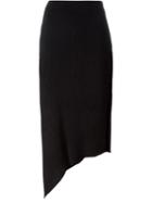 Mcq Alexander Mcqueen Pleated Asymmetric Skirt