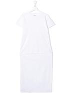 Douuod Kids Maxi T-shirt Dress - White