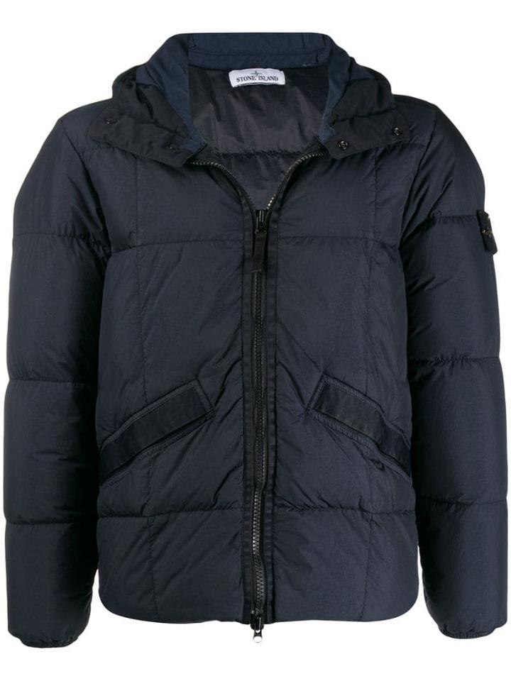 Stone Island Carry Over Down Jacket - Blue