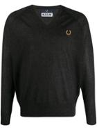 Fred Perry Miles Kane Jumper - Grey