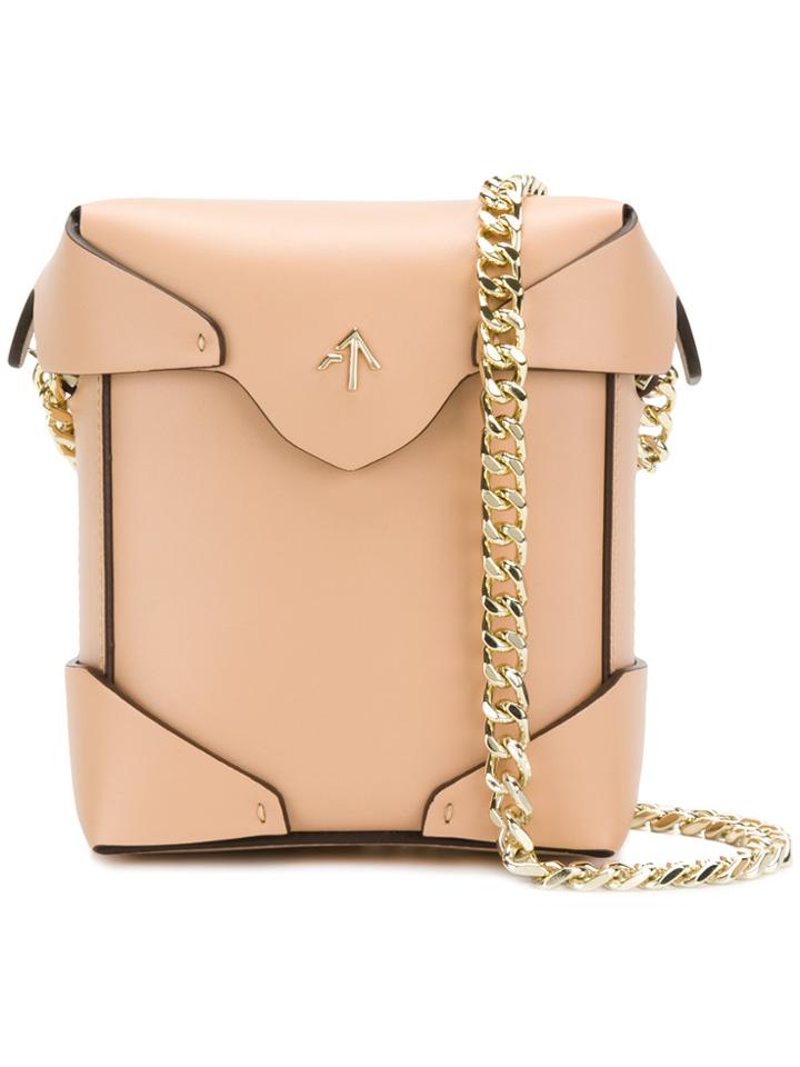 Manu Atelier Pristine Cross-body Bag - Nude & Neutrals