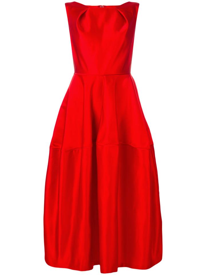 Talbot Runhof Nostalgie Dress - Red