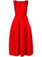 Talbot Runhof Nostalgie Dress - Red