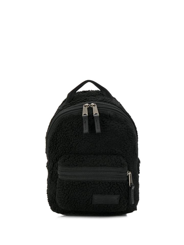Eastpak Faux Shearling Backpack - Black