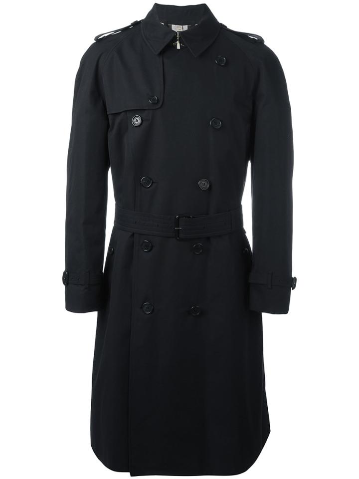 Burberry Westminster Extra-long Trench Coat - Black