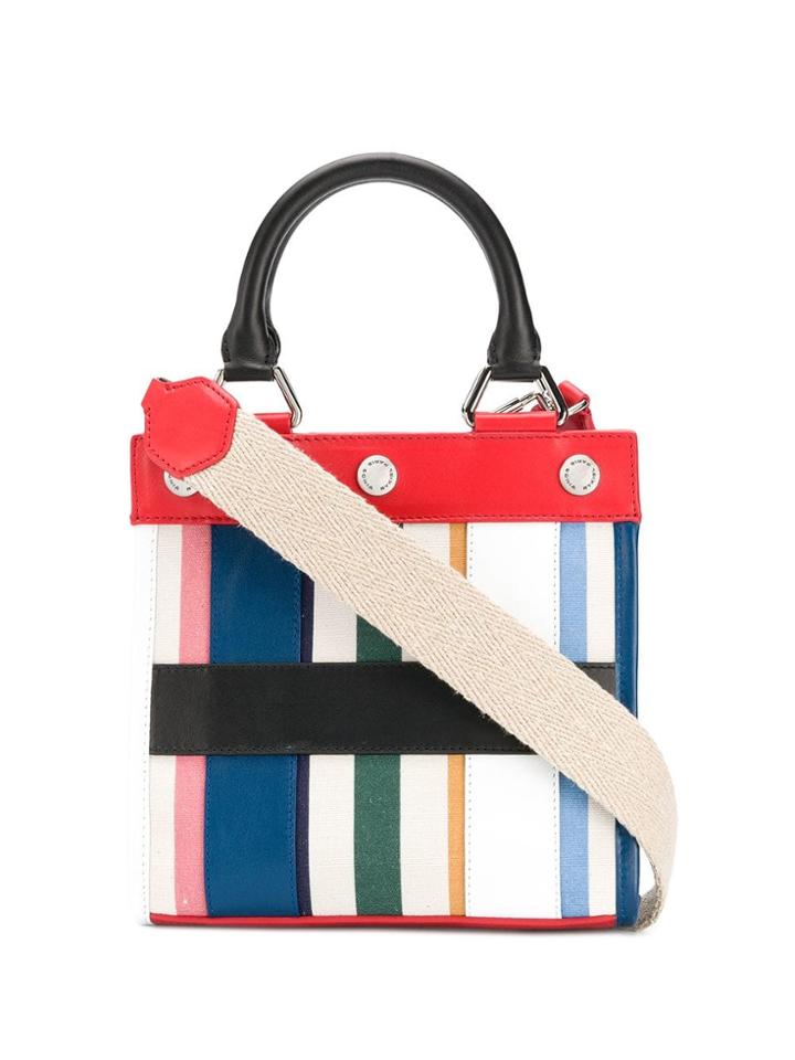 Sonia Rykiel Mini Cindy Canvas Bag - White