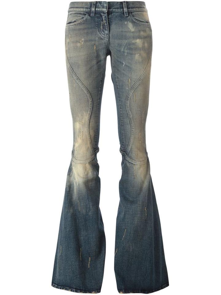 Faith Connexion Flared Jeans, Women's, Size: 26, Blue, Cotton/spandex/elastane