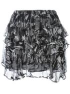 Iro 'dici' Skirt, Women's, Size: 38, Black, Cotton/viscose
