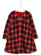Dolce & Gabbana Kids - Checkered Dress - Kids - Cotton/spandex/elastane - 2 Yrs, Red
