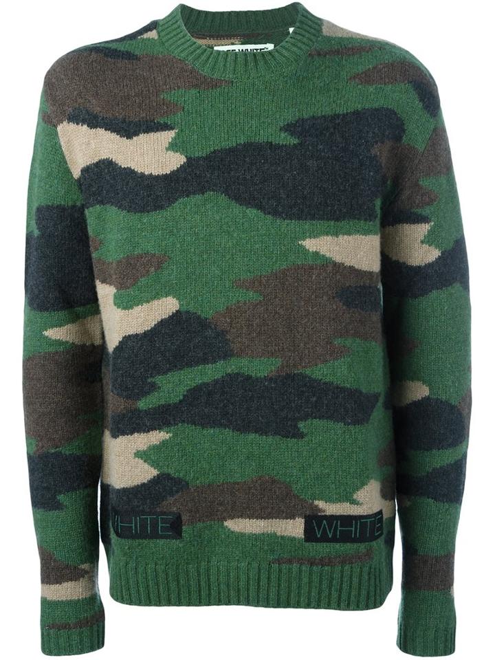 Off-white Camouflage Jumper