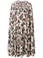 Valentino Popflower Print Shift Dress - Multicolour