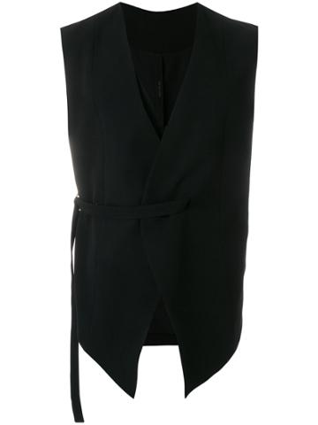 Army Of Me Longline Waistcoat - Black