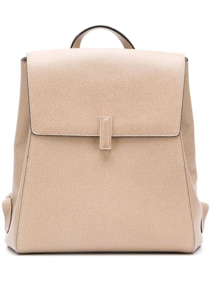 Valextra Iside Backpack - Neutrals