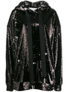 Marques'almeida Sequin Embellished Hoodie - Black