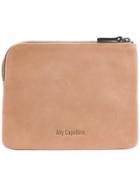 Ally Capellino Jan Top Zip Wallet - Nude & Neutrals