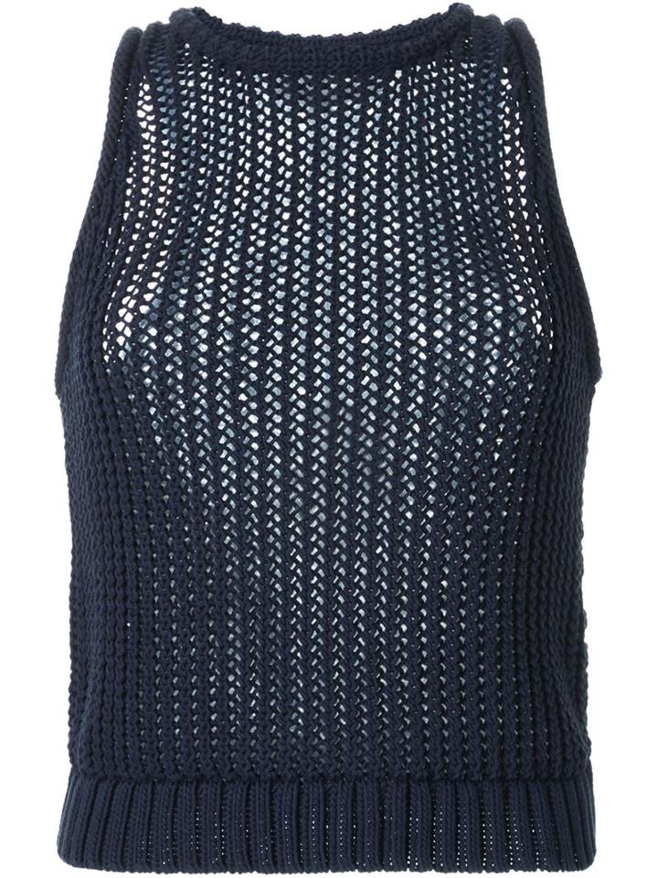 3.1 Phillip Lim Chunky Knit Tank Top
