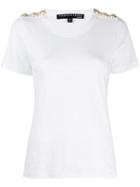 Veronica Beard Slim-fit Carla T-shirt - White