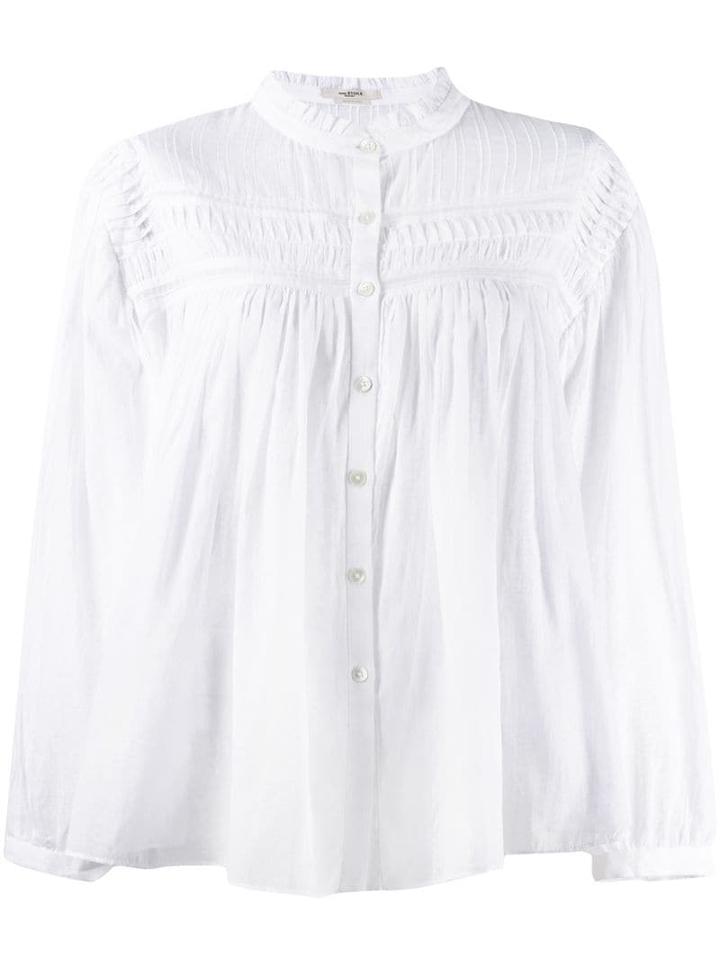 Isabel Marant Étoile Pleated Blouse - White