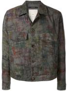 Song For The Mute Tie-dye Denim Jacket - Multicolour