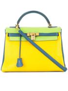 Hermès Vintage Kelly Colourblock Totet - Multicolour