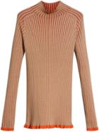 Burberry Silk Cashmere Turtleneck Sweater - Brown