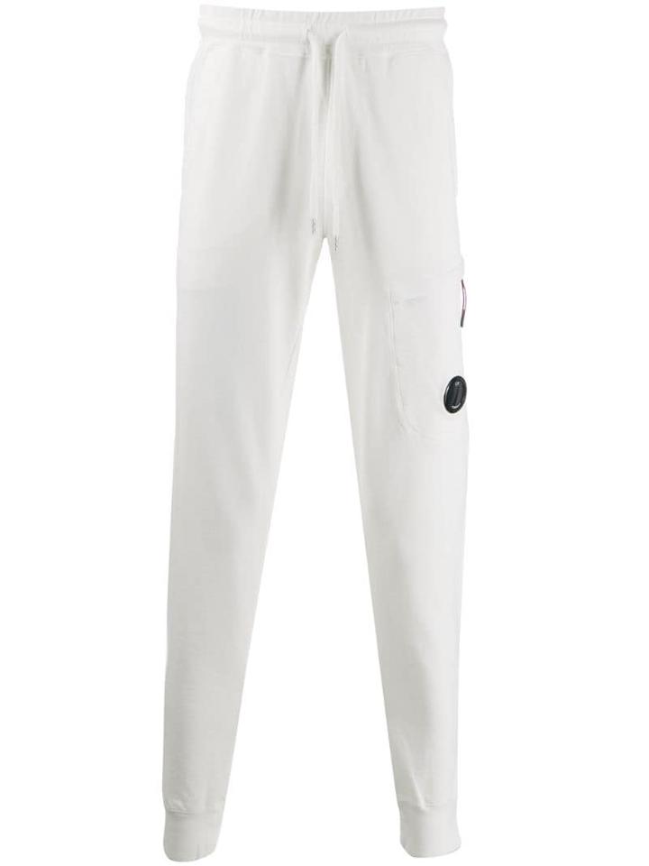 Cp Company Drawstring Waist Trousers - White