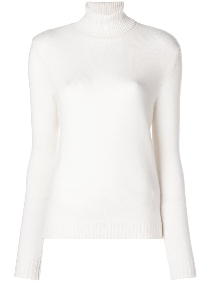 Max Mara Classic Polo Collar - White