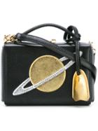 Mark Cross 'planet Cut Out' Clutch, Women's, Black