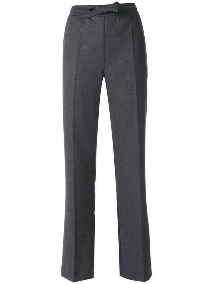 P.a.r.o.s.h. - Lilu Trousers - Women - Spandex/elastane/virgin Wool - S, Grey, Spandex/elastane/virgin Wool