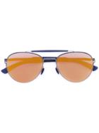 Mykita Mylon Sun Sloe Sunglasses - Blue