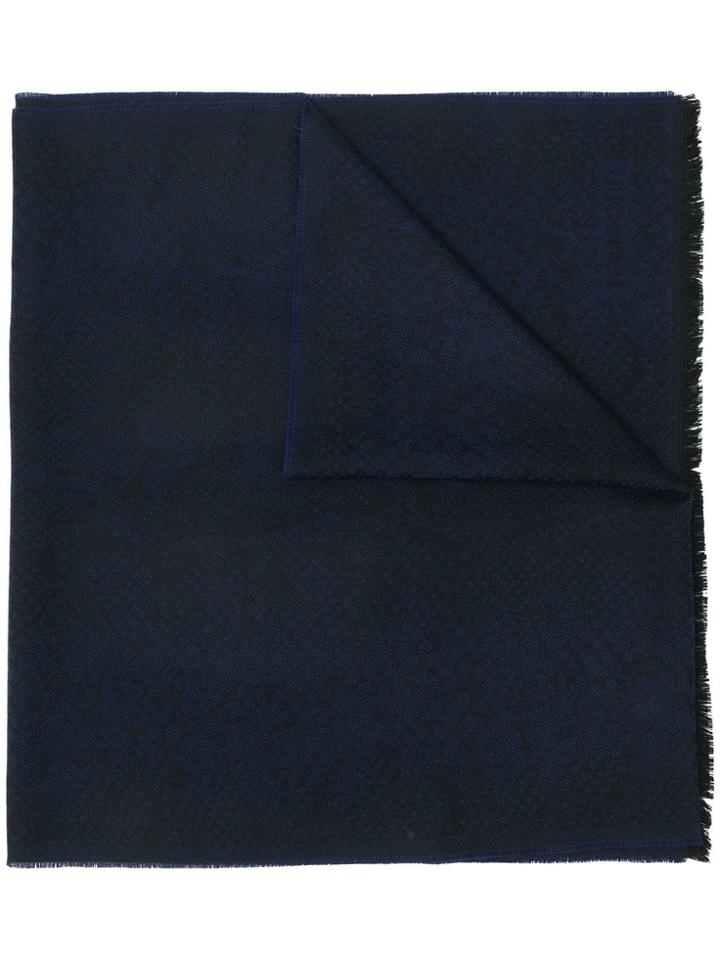 Tom Ford Snake Print Scarf - Blue