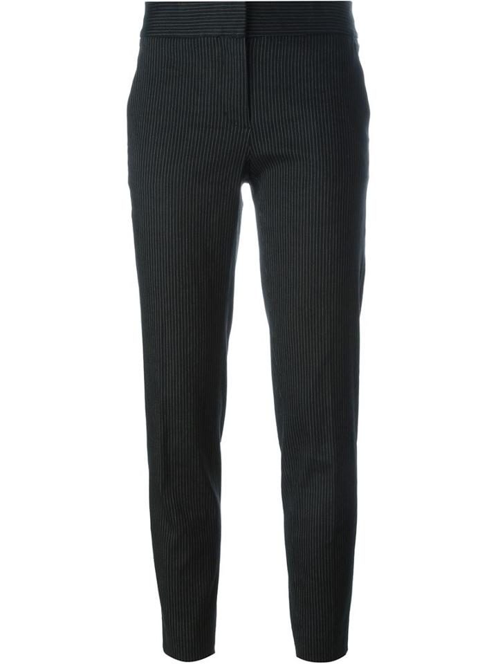 Dkny Slim Fit Pinstripe Trousers