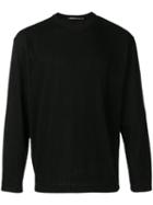 Issey Miyake Men Ribbed Sweatshirt - Black