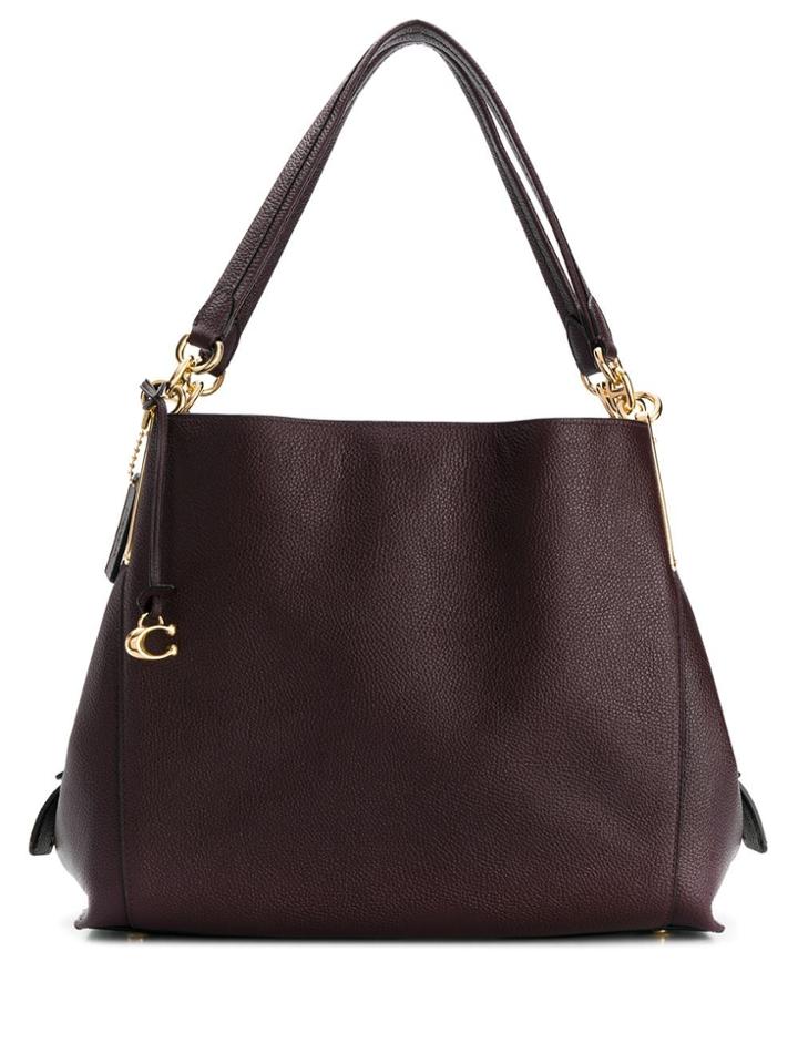 Coach Large Slouchy Tote - Red