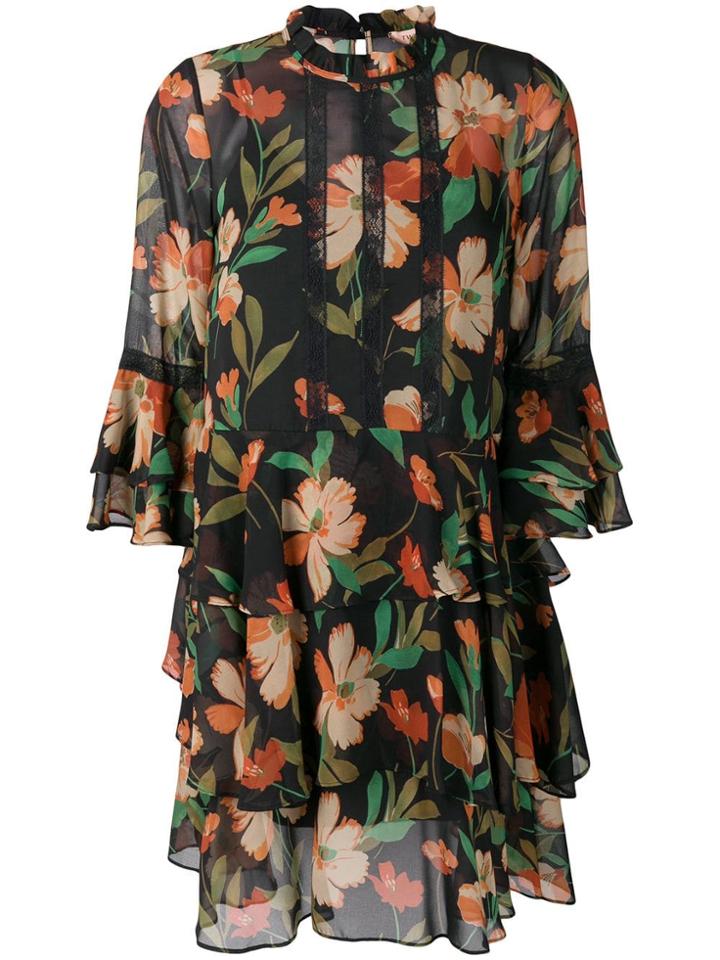 Twin-set Twin-set Ta825r 3095 St. Black Tulips Natural